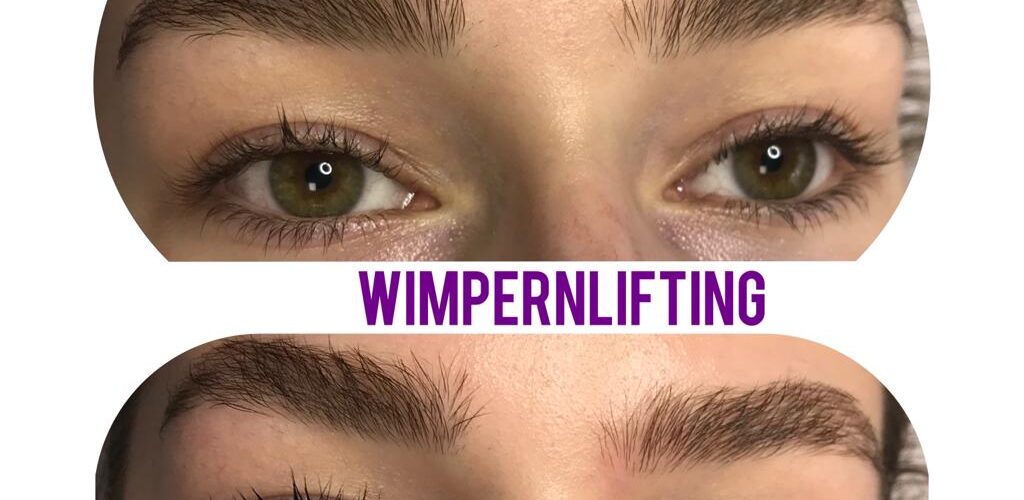 Wimpernlifting vorher - nachher 4